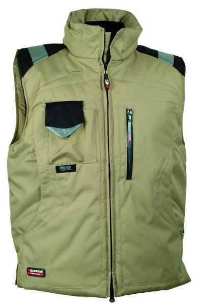 Pracovná vesta Cofra Polar Farba: Khaki, Veľkosť: 46 (V013_0_00A_46)
