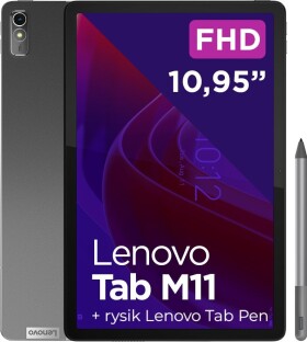 Lenovo Tab M11 11" 128 GB 4G Sivý