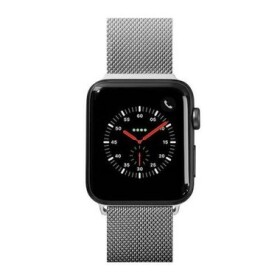 LAUT Steel LOOP remienok pre Apple Watch 38 amp; 40 mm strieborná (LAUT-AWS-ST-SL)