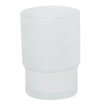 Spirella náhradný pohár pre držiak CAMPAGNE biela / sklo (7610583130198)