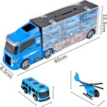 MalPlay Nákladné policajné auto s vozidlami