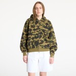 Mikina A BATHING APE 1St Camo Heavy Wash Cropped Fit Zip Hoodie UNISEX Green XL