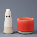 Studio Arhoj Porcelánový hrnček Vermillion 150 ml