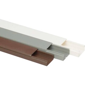 Heidemann 09954 káblová lišta (d x š x v) 2000 x 30 x 15 mm 1 ks hnedá; 09954