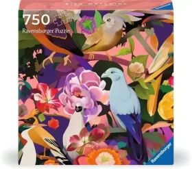 Ravensburger Art Soul: Farebné vtáky a kvety