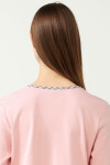 Vamp - Nočná košeľa s potlačou 21496 - Vamp pink peach 3XL