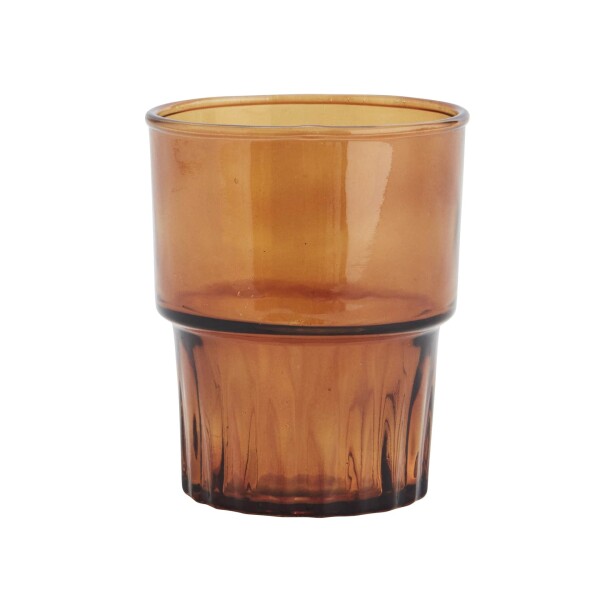 MADAM STOLTZ Pohár na vodu Colors 200 ml Oranžová