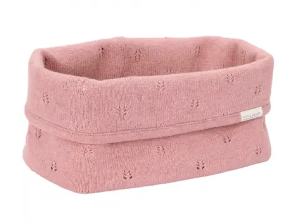 Little Dutch Košík pletený veľký Pure Pink Blush (TE31254009LD)