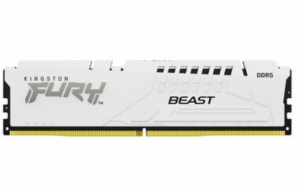 Kingston Fury Beast White 32GB (1x 32GB) DDR5 6000MHz / CL30 / DIMM / On-Die ECC / XMP / 1.35V (KF560C30BW-32)