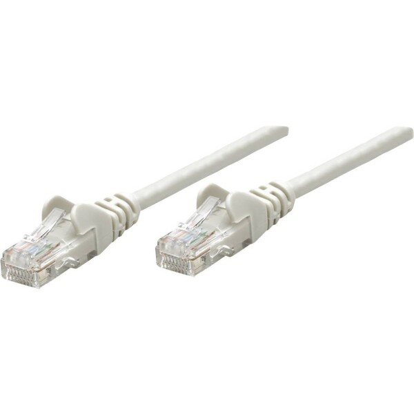 Intellinet 733328 RJ45 sieťové káble, prepojovacie káble CAT 6 S/FTP 30.00 m sivá pozlátené kontakty 1 ks; 733328