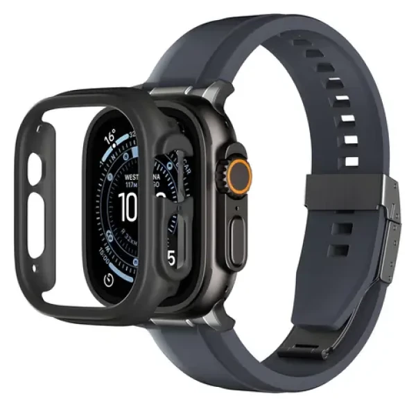 AmazingThing Minimal čierna / Ochranné púzdro / Apple Watch Ultra 3 49 mm