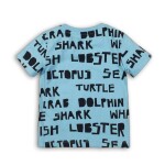 Chlapčenské tričko s krátkym rukávom, Minoti, TB TSHIRT 1, modrá - 68/80 | 6-12m