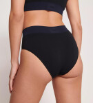 Dámske nohavičky EVER Infused Aloe High waist - BLACK - čierne 0004 - SLOGGI BLACK M