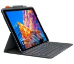 Logitech Slim Folio for iPad (7th, 8th, & 9th generation) - GRAPHITE - UK (920-009480)