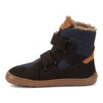 Chlapčenské zimné barefoot topánky UP TEX WINTER Dark Blue G3160252 - 32