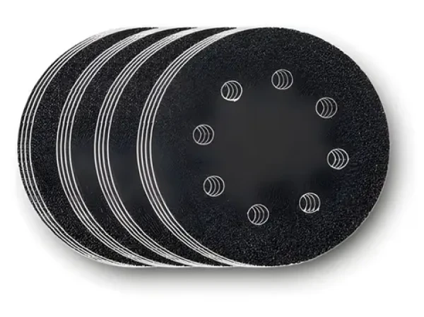 Fein D115 / Sada brúsnych kotúčov / O115 mm / 4X K60/K80/K120/K180 (63717227010)