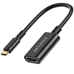 AWEI CL-217T čierna / Adaptér / USB-C na HDMI / 4K 30Hz (CL-217T)