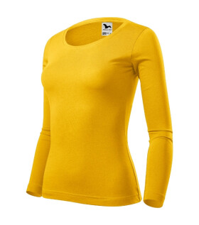 Tričko Fit-T LS žlté M