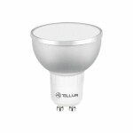 TELLUR WiFi Smart LED RGB žiarovka GU10 5 W číra / teplá biela (TLL331201)