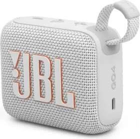 JBL GO 4 bilá / Prenosný reproduktor / Bluetooth / IP67 / výdrž 7 hodín (JBLGO4WHT)