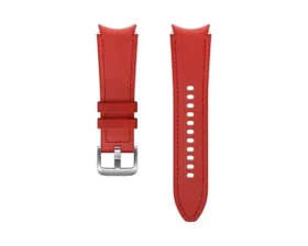SAMSUNG Hybridný kožený remienok (20 mm ML) červená (ET-SHR89LREGEU)