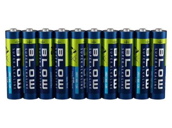 Alkalická batéria AAA (LR03) Super Alkaline 10 ks / Batéria / Mikrotužková (82-492#)