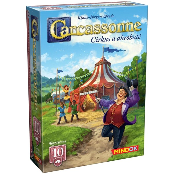 Carcassonne rozšírenie 10: Cirkus a akrobati (2025)