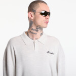 Tričko Fear of God Essentials Signature 3 4 Sleeve 90'S Polo Heather Oatmeal M