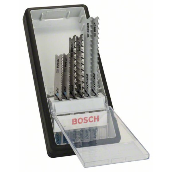 Bosch Accessories 2607010532 6-piece Robust Line jigsaw blade set Progressor U-shank U 123 X; U 234 X; U 345 XF 1 sada; 2607010532