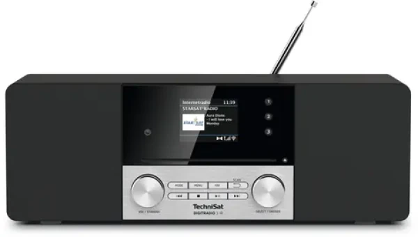 TechniSat DIGITRADIO 3 IR čierno-strieborná (V057F24C)
