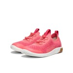 Dievčenské barefoot tenisky KEEN KNX KNIT LACE YOUTH dubarry/star white - 36