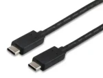Equip USB-C 1m čierny / Dátový kábel / USB-C - USB-C / USB 2.0 / 480 Mbit/s (12888307)