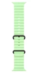 Apple Watch 49mm neónová zelená Oceánsky remienok / prevedenie z čierneho titánu (MGCL4ZM/A)