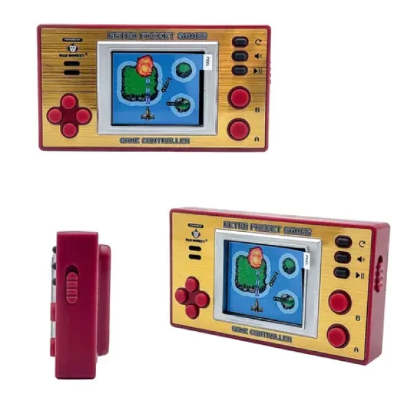 Mad Monkey ORB Retro Pocket Games béžová / Herná konzola / 1.8" / LCD / 2x AAA (2000012)