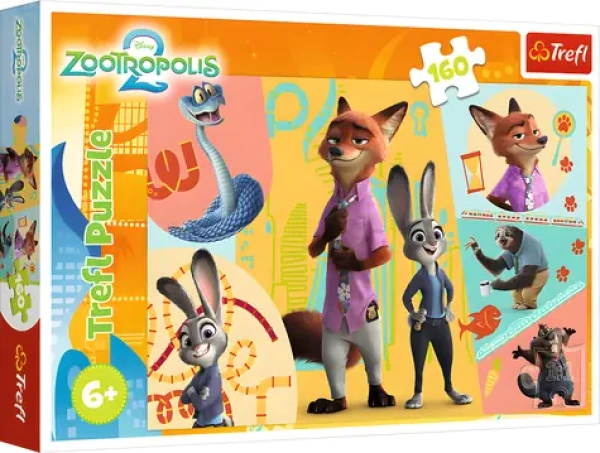Trefl Puzzle Zootropolis 2/160 dielikov/41x27,8 cm
