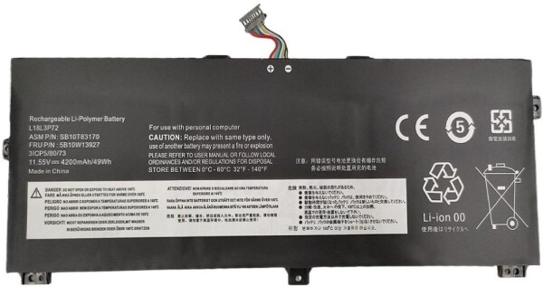 CoreParts CoreParts MBXLE-BA0310, Battery, Lenovo, ThinkPad X390 Yoga, ThinkPad X390 Yoga(20NNA005CD), ThinkPad X390 Yoga(20NNA006CD)