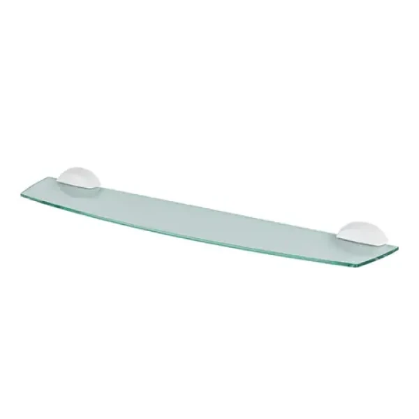 Spirella Lemon nástenná polička 40 cm plast/sklo (7610583105929)
