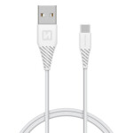 SWISSTEN SUPER FAST CHARGING dátový kábel USB-C 1.5m biela / 5A (71504431)