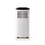 Nedis ACMB1WT7 biela / Mobilná klimatizácia / 7000 BTU / 60 m3 / 2 rýchlostné / diaľkové ovládanie / časovač vypnutia (ACMB1WT7)