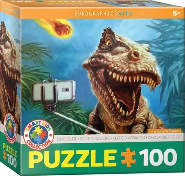 EUROGRAPHICS Puzzle Dino selfie