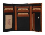 Dámska kožená peňaženka Lagen BLC/5305/222 Black/cognac