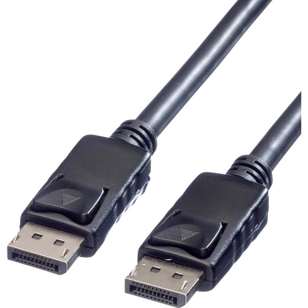 Roline DisplayPort prepojovací kábel Konektor DisplayPort, Konektor DisplayPort 2.00 m čierna 11.04.5602 tienený Kábel DisplayPort; 11.04.5602