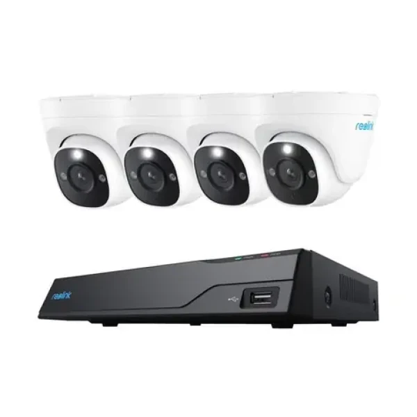 Reolink NVS8-12MD4 - RLK8-1200D4-A / kamerový set / 4X kamera / 4512 x 2512 / IP67 / HDMI VGA / PoE (6975253988792)