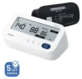 Omron M3 Comfort AFib biela / Digitálny tonometer / detekcia AFib / meranie na paži (HEM-7196-FLE)