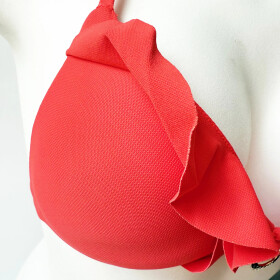 Push-Up vrchný diel plaviek BA122 Červená - Selmark 80B
