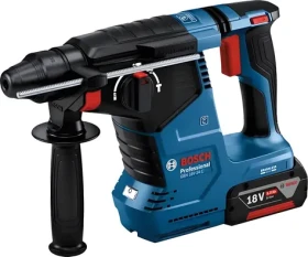 BOSCH GBH 18V-24 C (2x5,0Ah, L) / Akumulátorová príklepová vŕtačka / 18V / SDS- PLUS / Bluetooth / L-BOXX (611923003)