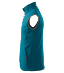 Vision pánska softshellová vesta dark turquoise XL