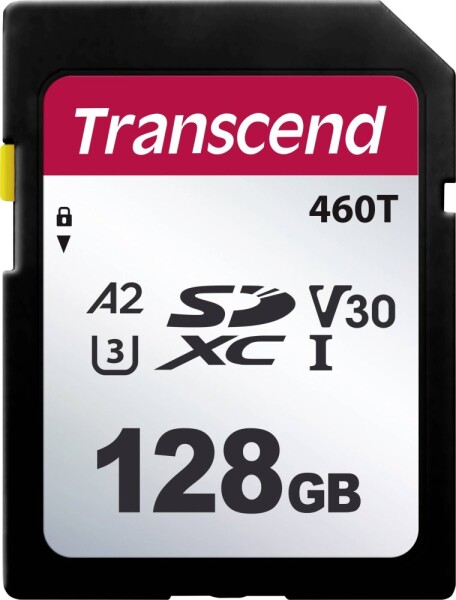 Transcend 460T SDXC 128 GB UHS-I/U3 A2 V30 (TS128GSDC460T-VS1)