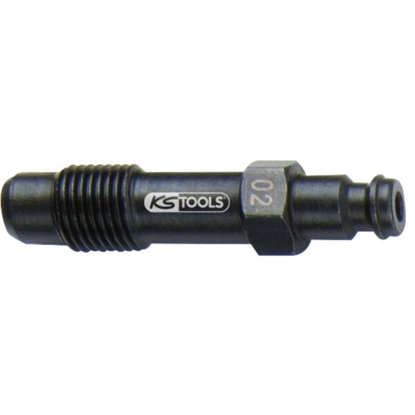 KS Tools 150.3663 Adaptér na žeraviace sviečky, M12x1,25 s vonkajším závitom, dĺžka 55 mm; 150.3663