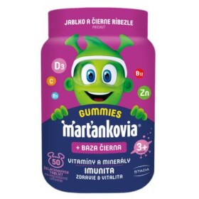 WALMARK Marťankovia gummy vitamíny s bazou čiernou 50 ks